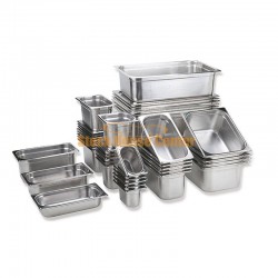 Λεκάνες ανοξείδωτες γαστρονομίας Gn